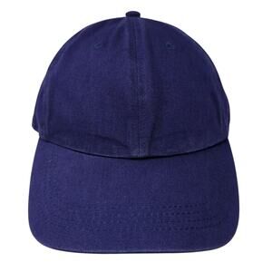 Fabletics Slideback Baseball Cap Purple One Size Adjustable Embroidered 6 Panel